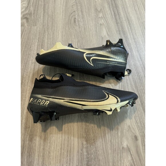 Men's SIze 13 Nike Vapor 360 Elite Flyknit Black/Tan Football Cleats